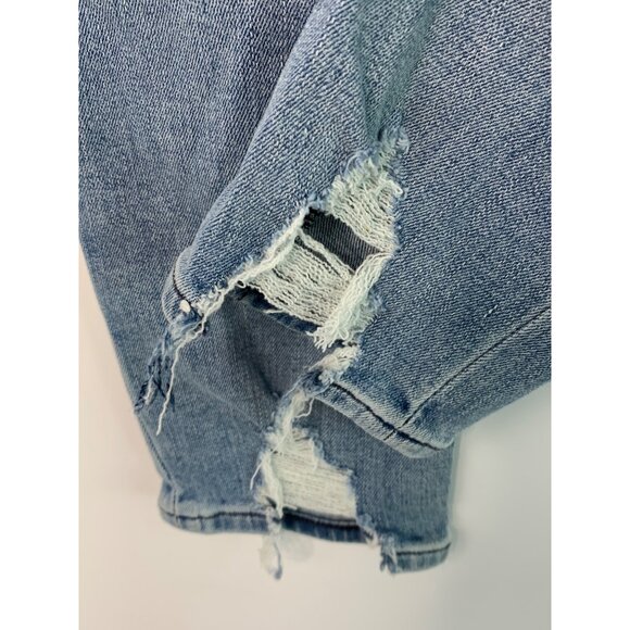 Rag & Bone Nina High-Rise Skinny Jeans Size 26 Distressed Hem Sailor Town 7377 - Picture 9 of 12
